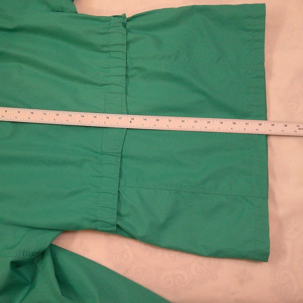 Womans Vintage 90's London Fog Windbreaker Rain Jacket Petite XS Teal Jacket - Picture 8 of 8